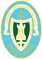 General John J. Pershing Lodge logo